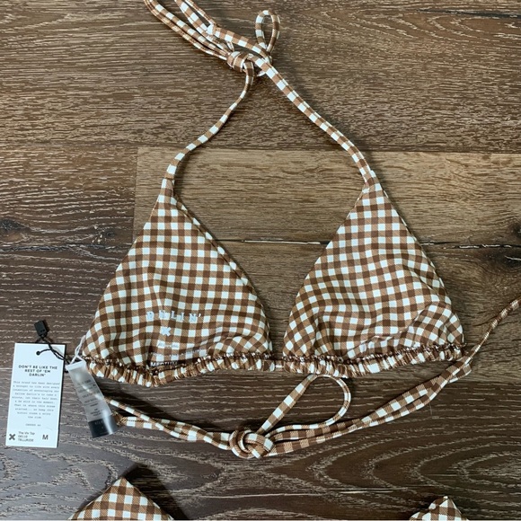 Darlin X Swimwear Womens Telluride Viv Top/ Ace Bottom Bikini Swimsuit M NWT - Picture 7 of 12